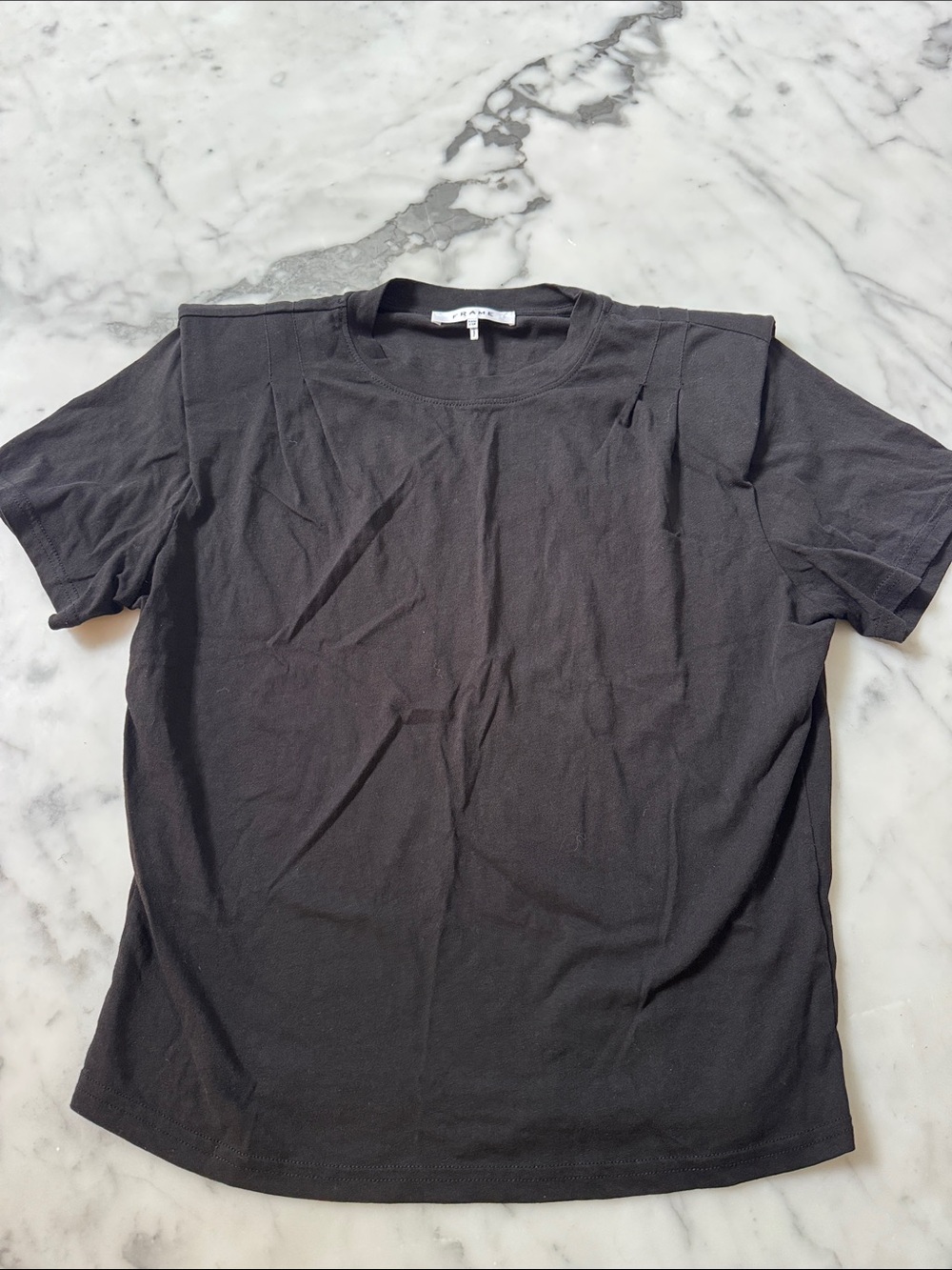 Frame Shoulder Pad Tee